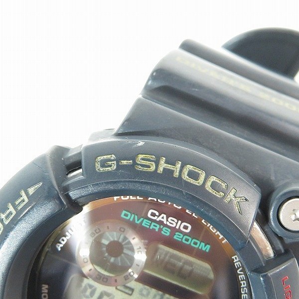 【ジャンク】G-SHOCK/Gショック FROGMAN/フロッグマン ファイナルエディション タフソーラー GW-200Z-1JF /000_画像5