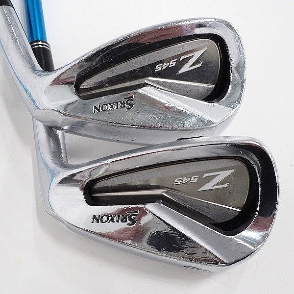 SRIXON/スリクソン Z545 FORGED アイアン #5～9,P,A,Sw 8本セット Miyazaki 水 Blue 8 6545 FLEX：S ヘッドカバー付 同梱×/D4X_画像6