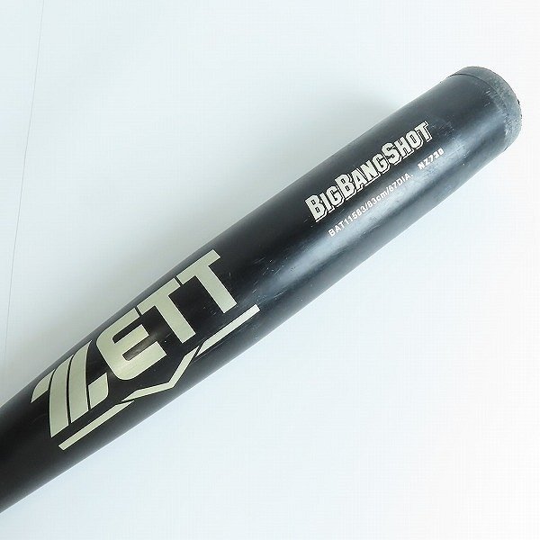 ZETT/ゼット ビッグバンショット 硬式金属バット BAT11583 83cm 同梱×/D1X_画像2