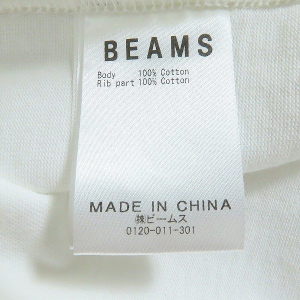 ☆【未使用】BEAMS/ビームス SIDEPK BIG TEE Tシャツ/M /060_画像4