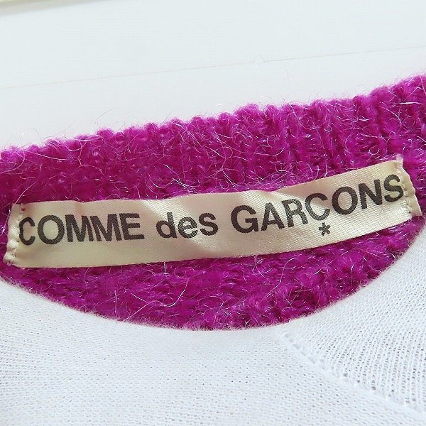 ☆COMME des GARCONS/コムデギャルソン ニット カットソー ウール混 GN-040390 /060_画像3