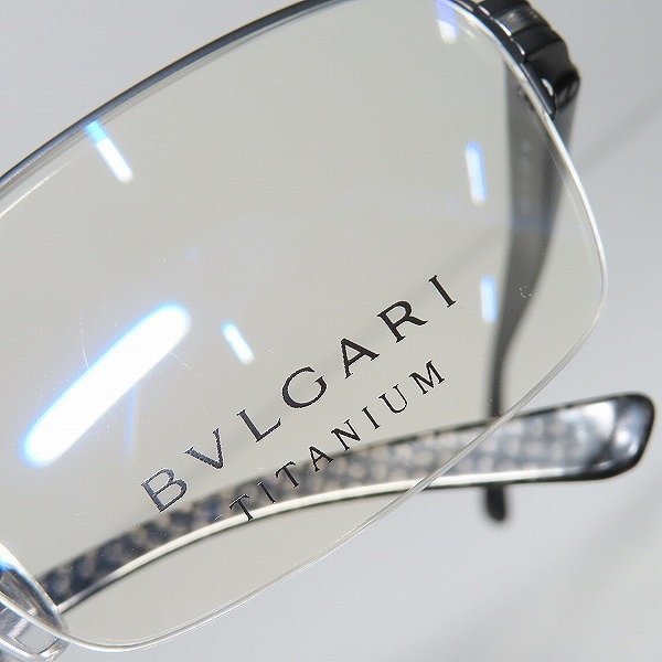 BVLGARI/ブルガリ メガネフレーム アイウェア 1087TD /000_画像9