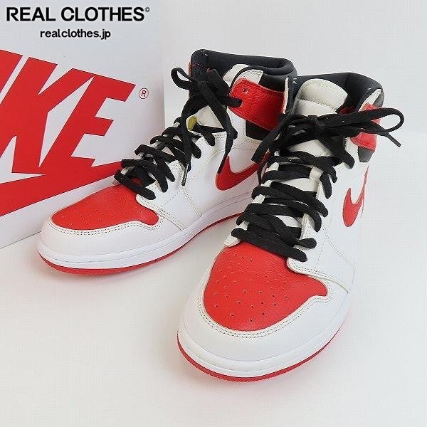 NIKE/ナイキ AIR JORDAN 1 RETRO HIGH OG HERITAGE エアジョーダン1 ヘリテージ 555088-161/29 /080_詳細な状態は商品説明内をご確認ください。