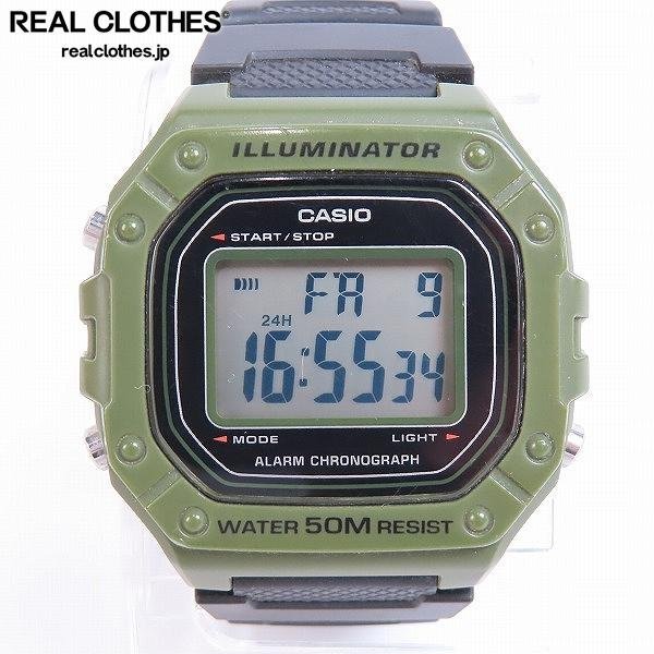 CASIO/カシオ チープカシオ/チプカシ デジタル腕時計 W-218H-3A /000_詳細な状態は商品説明内をご確認ください。