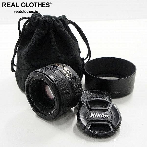 Nikon/ニコン AF-S NIKKOR 50mm 1.8G 単焦点レンズ カメラ レンズ AF動作確認済み /000_詳細な状態は商品説明内をご確認ください。
