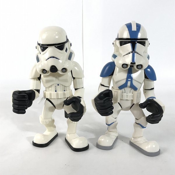 MEDICOM TOY/メディコムトイ VCD スター ウォーズ Clone Trooper/Storm Trooper 2点セット /100_画像2