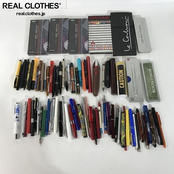 【おまとめ】rotring/ロットリング PARKER/パーカー FABER-CASTELL/ファーバーカステル 他 万年筆/ボールペン/鉛筆 等 /060_詳細な状態は商品説明内をご確認ください。