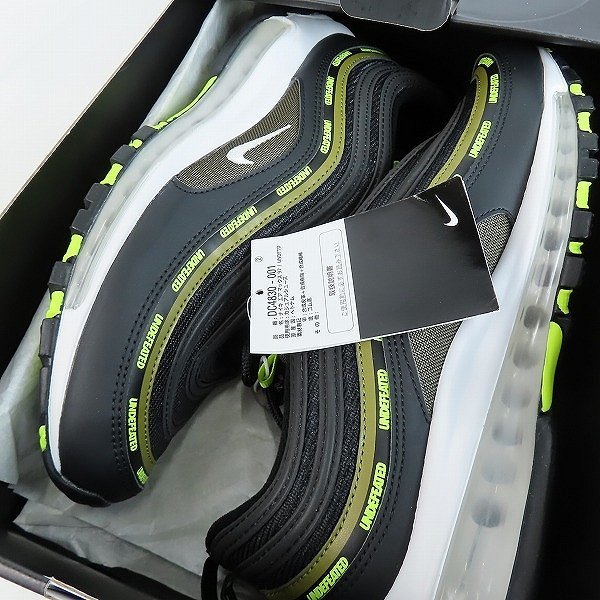 NIKE×UNDEFEATED/ナイキ×アンディフィーテッド AIR MAX97/エアマックス 97 スニーカー DC4830-001/28 /080_画像9