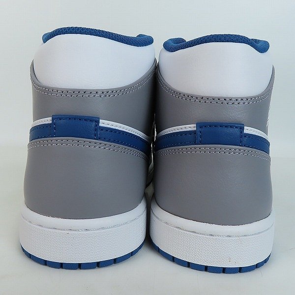 【未使用】NIKE/ナイキ AIR JORDAN 1 Mid True Blue/エアジョーダン1 トゥルーブルー DQ8426-014/28.5 /080_画像2