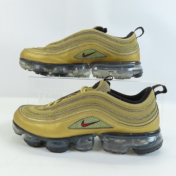 NIKE/ナイキ AIR VAPORMAX 97 エア ヴェイパー マックス97 Metallic Gold メタリックゴールド AJ7291-700/27 /080_画像4