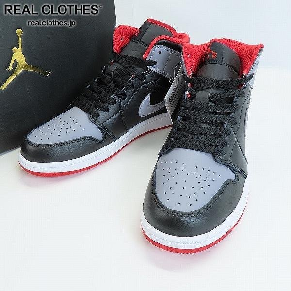 【未使用】NIKE/ナイキ Air Jordan 1 Mid/エアジョーダン1 ミッド DQ8426-006/26.5 /080_詳細な状態は商品説明内をご確認ください。