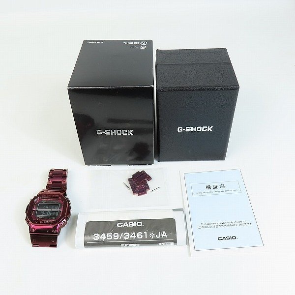 G-SHOCK/Gショック Bluetooth対応 タフソーラー フルメタル レッド GMW-B5000RD-4JF /000_画像9