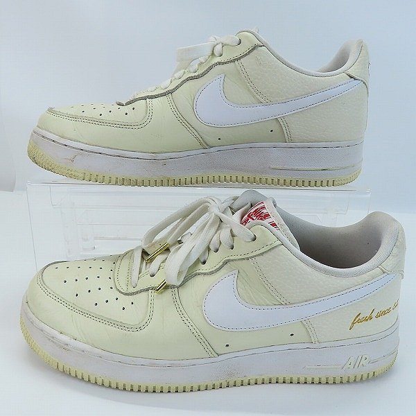 NIKE/ナイキ AIR FORCE 1 '07 PRM EMB Popcorn/エア フォース 1 '07 プレミアム EMB ポップコーン CW2919-100/28 /080_画像4