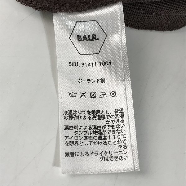 BALR./ボーラー スウェットパンツ ジップポケット/L /060_画像4