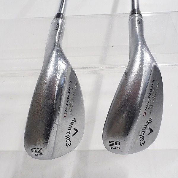 Callaway/キャロウェイ MACK DADDY 2 FORGED/フォージド ウェッジ 52°/8S・58°/10S 2本セット N.S.PRO 同梱×/D4X_画像2