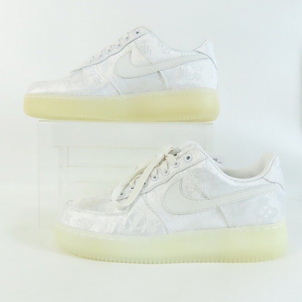 【未使用】NIKE/ナイキ x CLOT/クロット AIR FORCE 1 PREMIUM/AO9286-100/27 /080_画像4