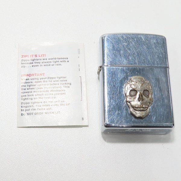 ZIPPO/ジッポー スカルメタル貼り/1997年製 /LPL_画像7