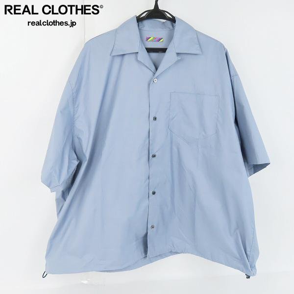 ☆is-ness/イズネス BALLOON WIDE SHIRT 1022SSSHT03 バルーンワイドシャツ/M（46） /000_詳細な状態は商品説明内をご確認ください。