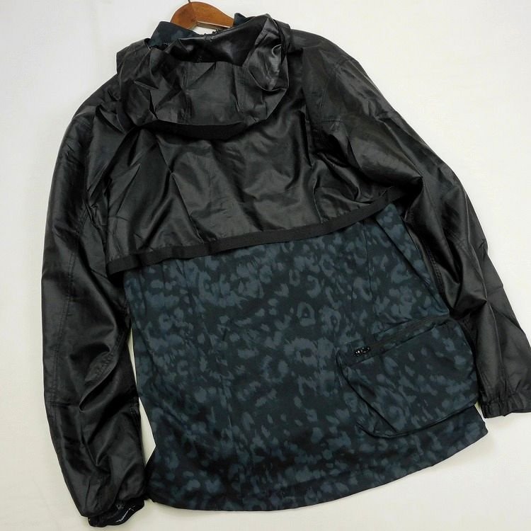  new goods regular price 16,500 jpy spring summer autumn Oacley Skull 2WAY jacket XL black SKULL TRANSFORM LIGHT JK water-repellent stretch OAKLEY men's [B2612]