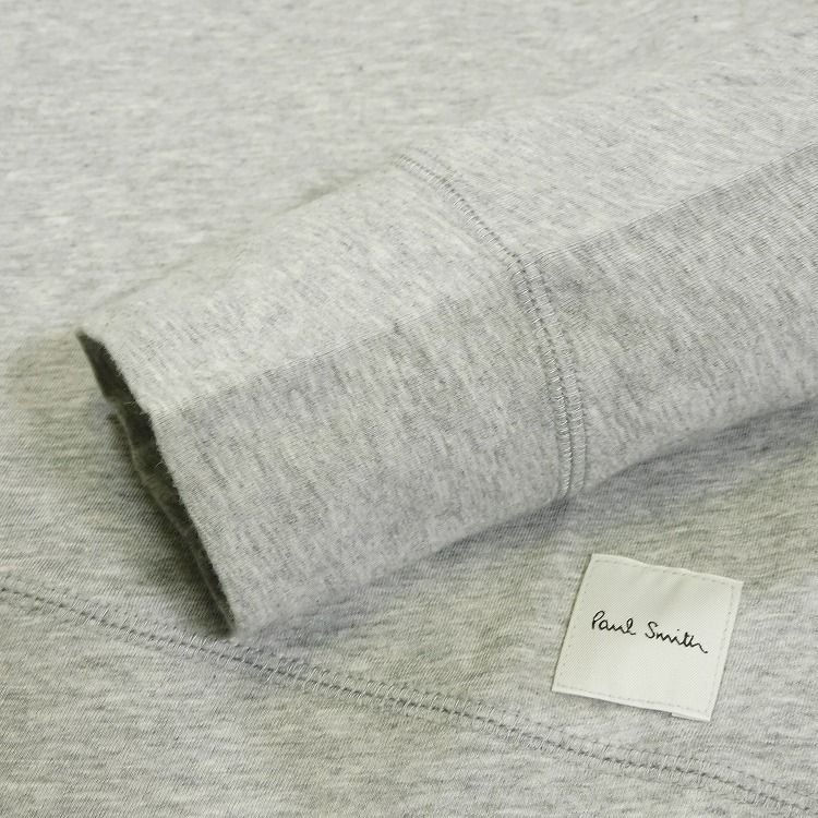 新品 即決 ポールスミス 長袖カットソー マルチストライプ マルチラビット LL(XL) グレー うす手 ロンTシャツ Paul Smith メンズ【2990a】_画像6