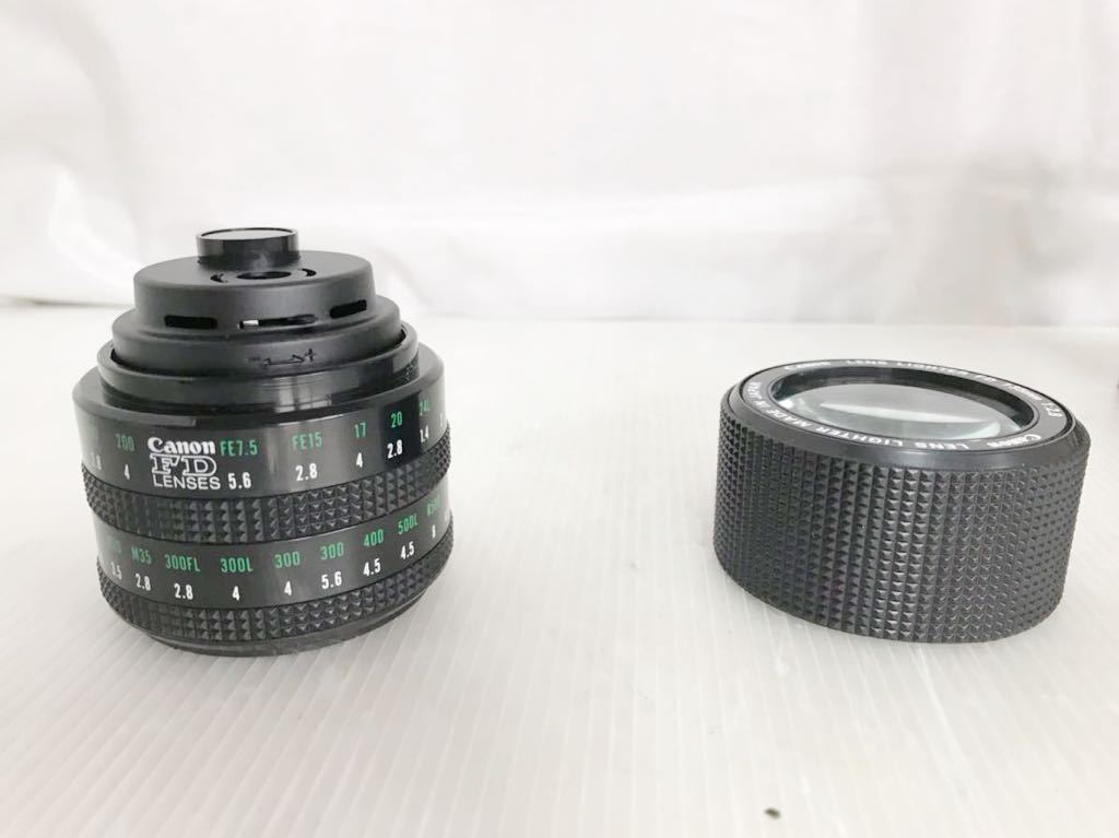【G0964】Canon キャノン レンズ ライター　FD 135mm 1:2.8 取扱説明書　箱付き_画像4