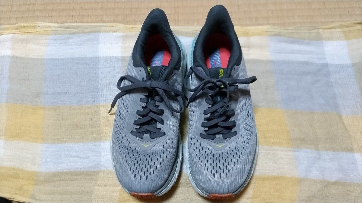 （中古）ホカオネオネ　HOKAONEONE CLIFTON7 WIDE 25cm