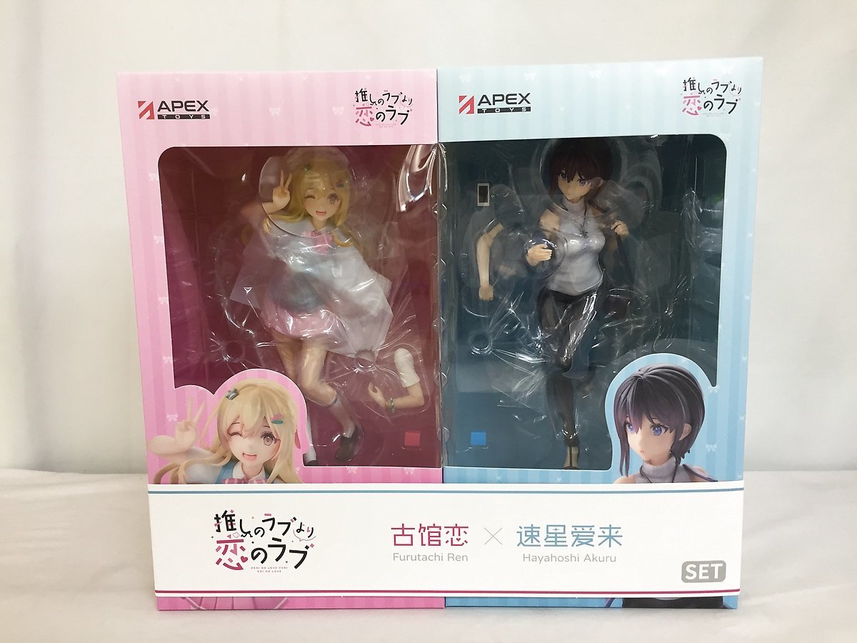 【未開封】推しのラブより恋のラブ 古館恋＆速星あくる 1/7スケール PVC＆ABS製 塗装済み完成品フィギュア 2体セットの画像1