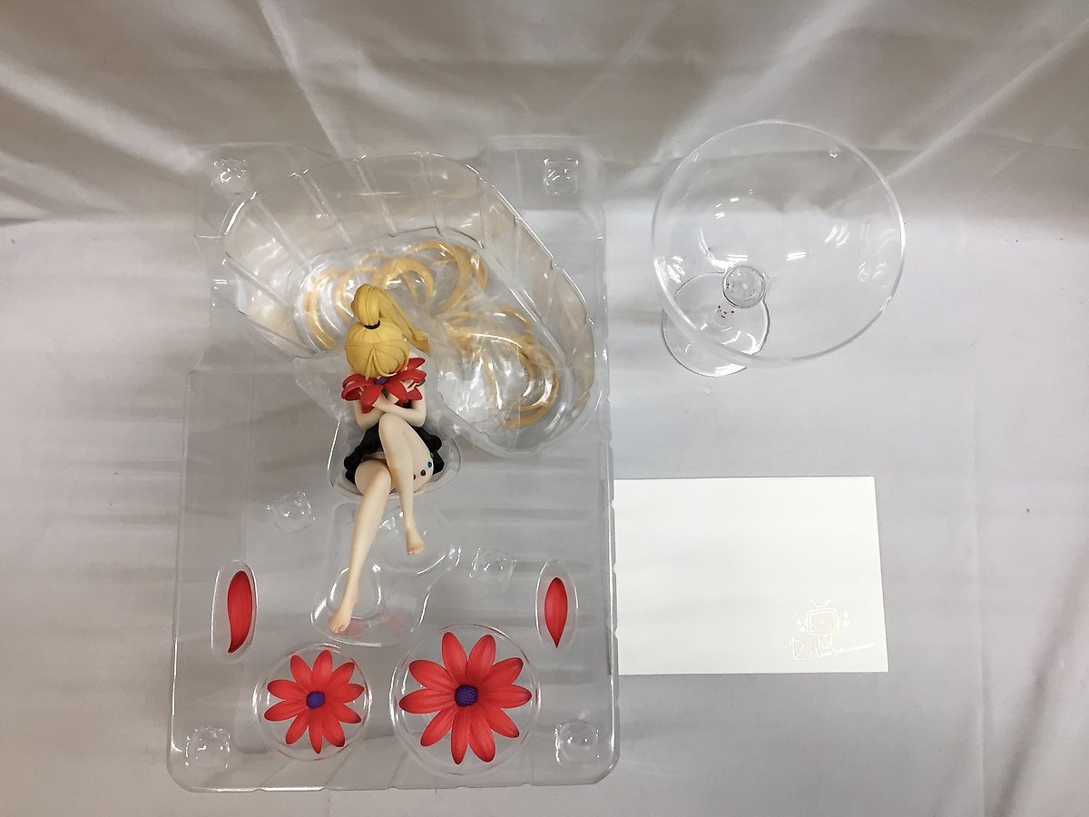 RIBOSE（核糖文化）「グラスの少女ーLILY WINE」 ノンスケール ABS＆PVC製 塗装済み完成品フィギュアの画像3