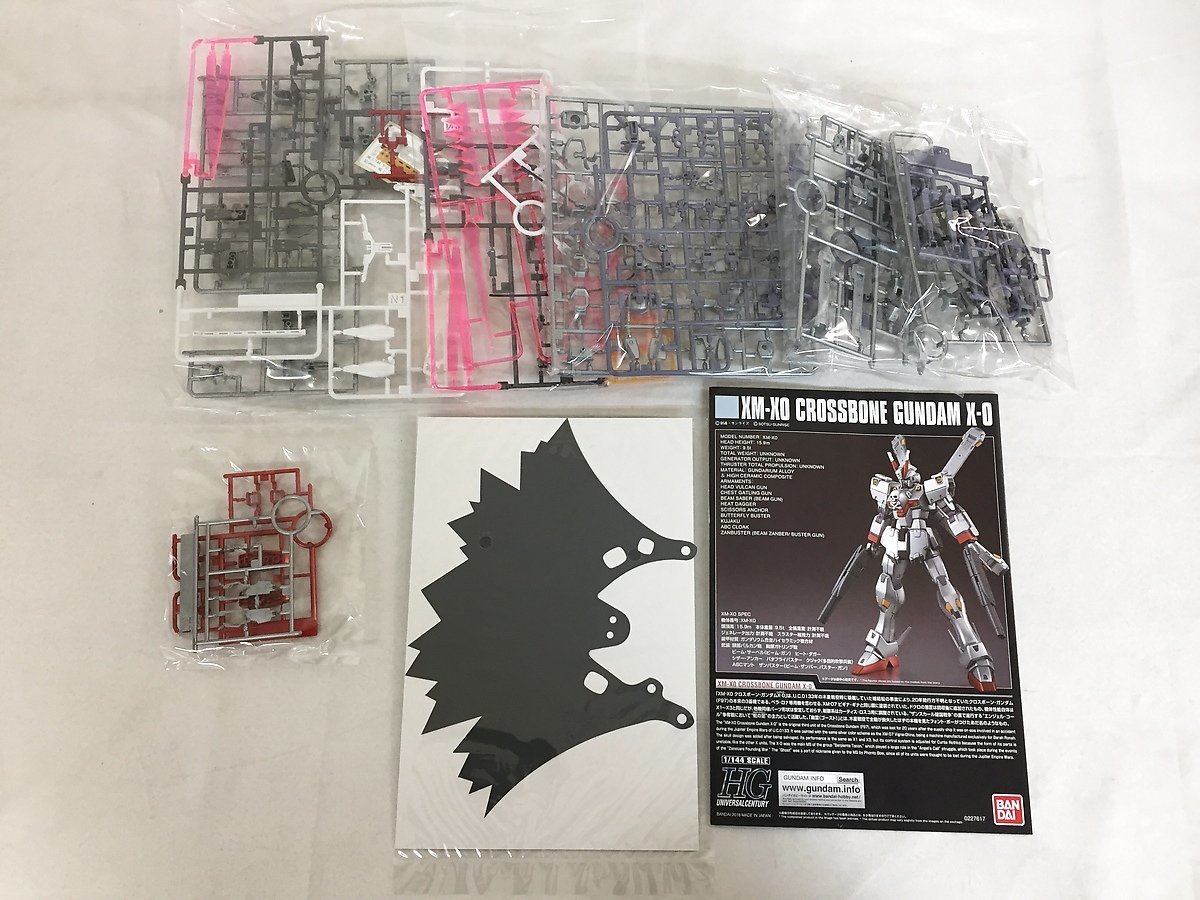 【1円～】【未開封】1/144 HGUC XM-X0 クロスボーン・ガンダムX-0 「機動戦士クロスボーン・ガンダム ゴースト」 プレミアムバンダイ限定_画像3