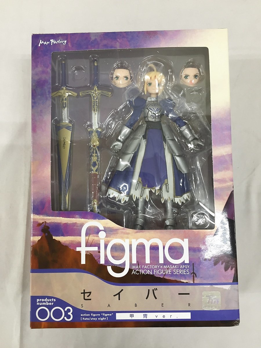 【1円～】figma 003 Fate/stay night セイバー 甲冑ver．_画像1