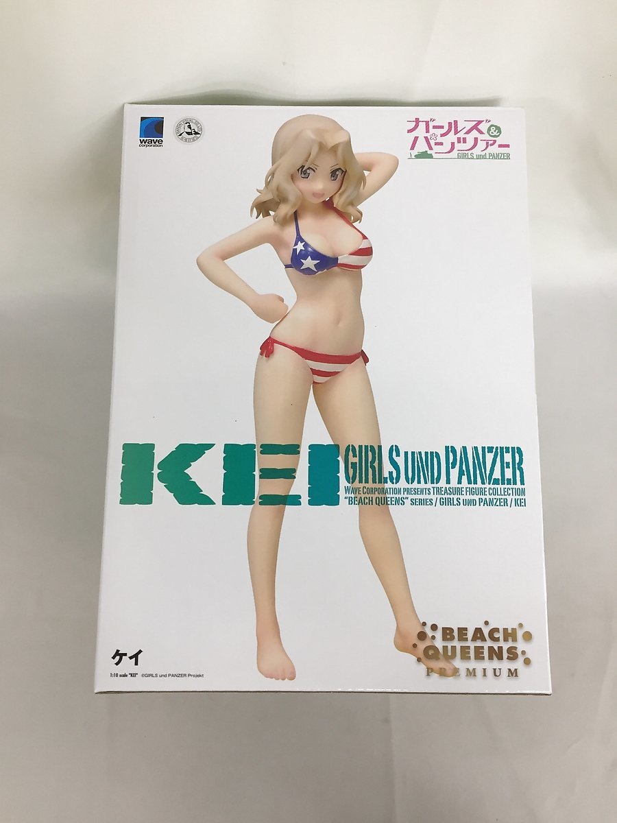 【Be-J限定】 ガールズ＆パンツァー ケイ BEACH QUEENS PREMIUM (塗装済み完成品)_画像1