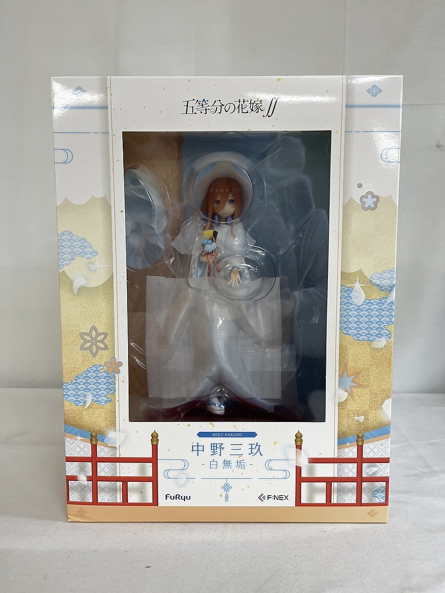 [1 jpy ~][ unopened ]. etc. minute. bride % middle . three . wedding kimono shiromuku 1/7 scale figure 