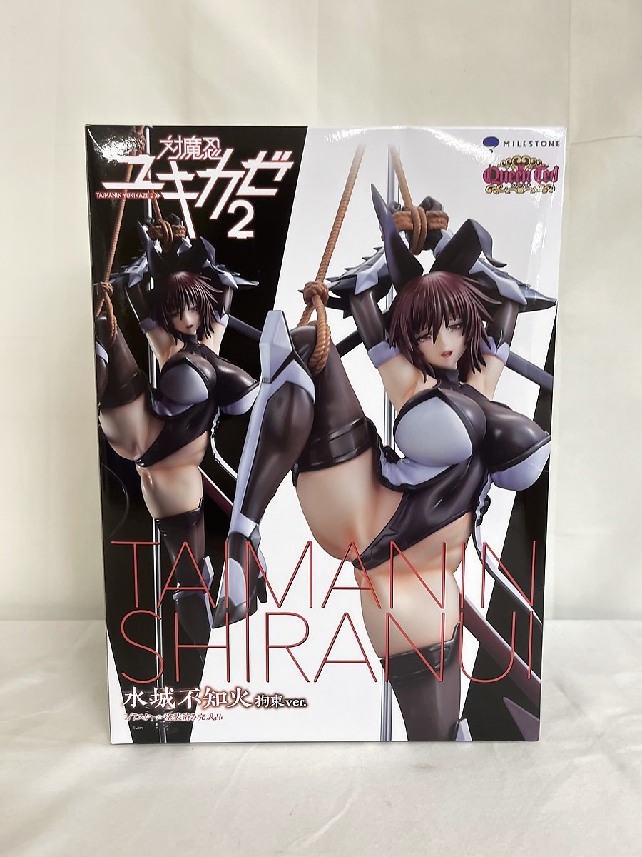 水城不知火 拘束Ver. 「対魔忍ユキカゼ2」 1/7 プラスチック製塗装済み完成品_画像1