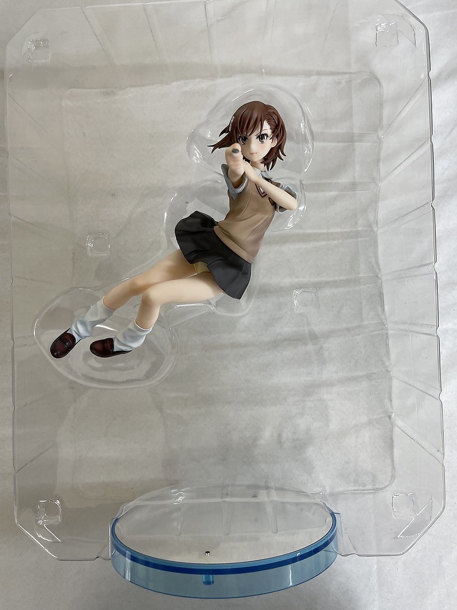 御坂美琴 1/8 塗装済み完成品 とある科学の超電磁砲T■_画像4