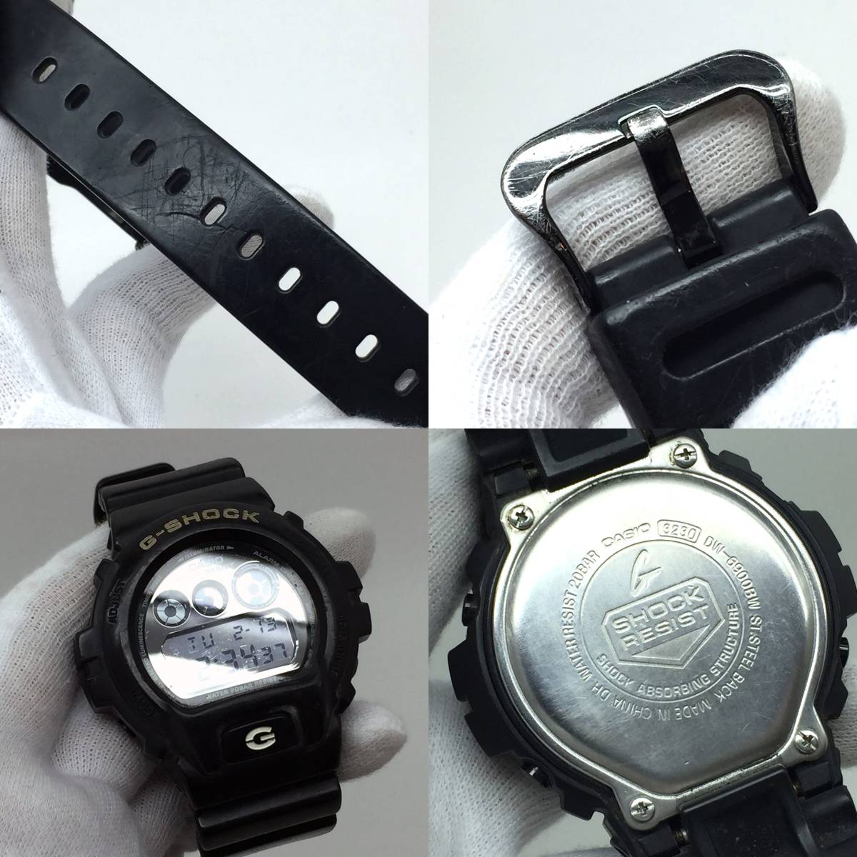 tu160 G-SHOCK ジーショック まとめ ６個セット ※中古_画像6