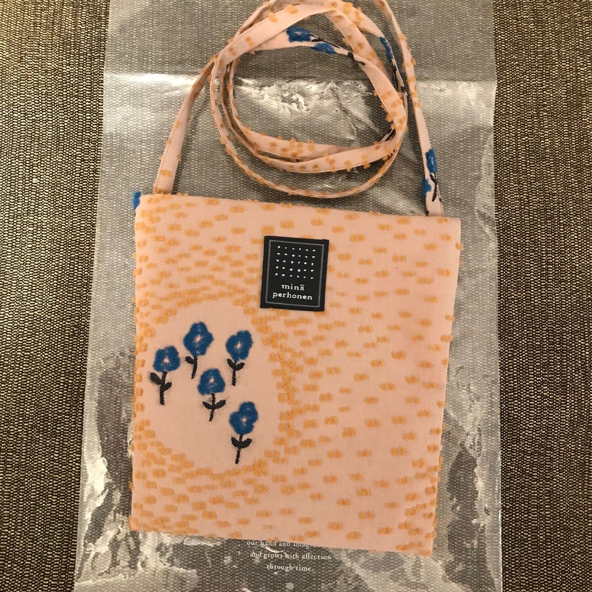 ミナペルホネン ポケットバッグ pocket bag バラード ballade