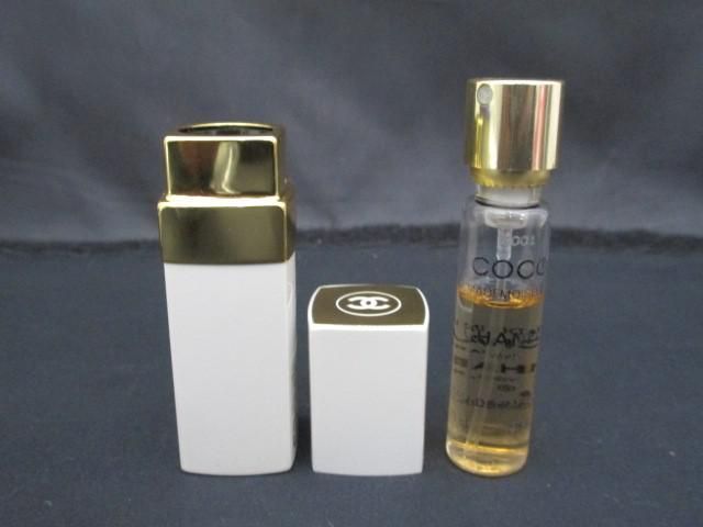 中古 シャネル CHANEL 香水 レディース ココ マドモアゼル オードゥ パルファム 7.5ml 4点 リフィル_画像3