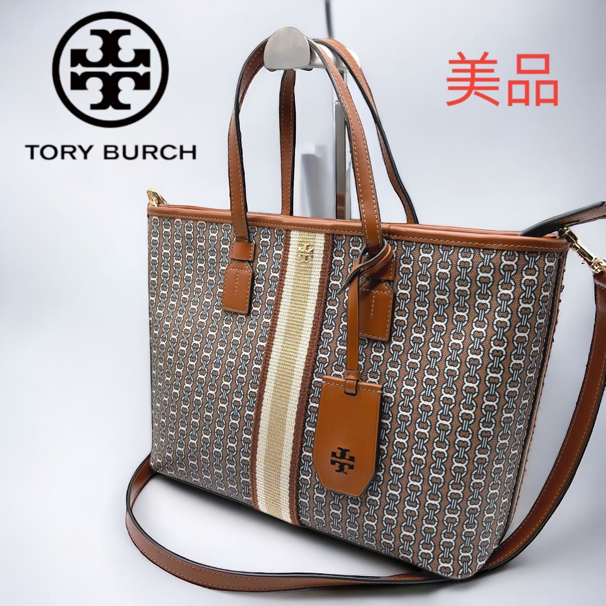 専用TORY BURCHトリーバーチ ジェミニリンク 2way スモールトート