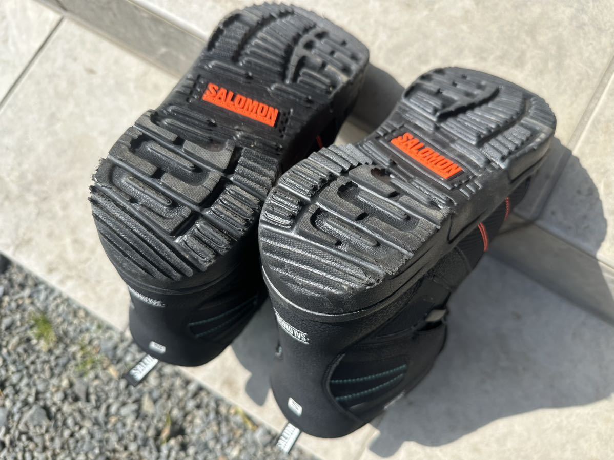 salomon スノーボードブーツ/24.5cm/クイックレーシング/BLK/381701/salomon/サロモン_画像5