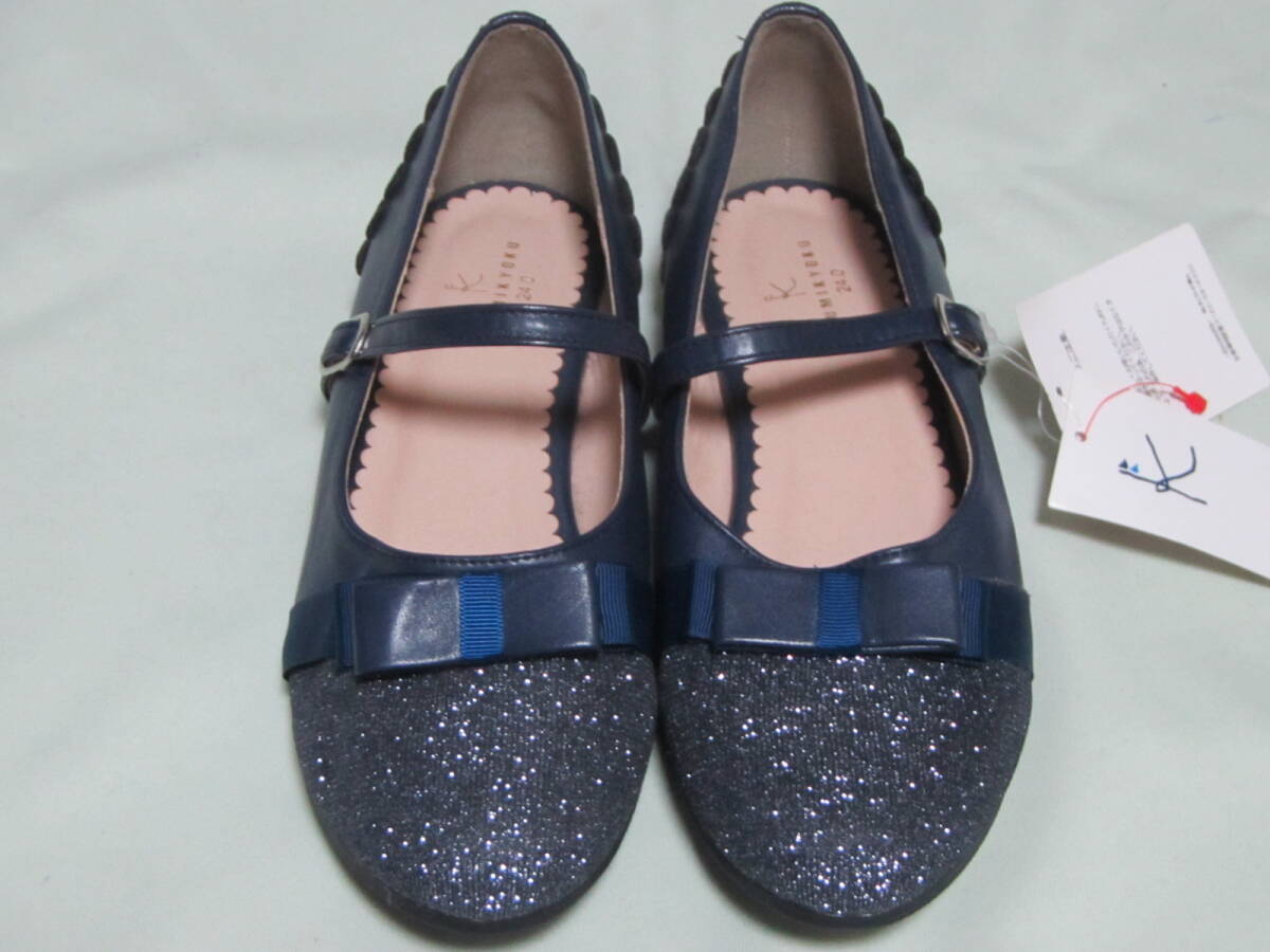 99  новый товар  ￥12100 ... мелодия  Kumikyoku ... 24cm ... ... каблук   эмаль  ...  обувь    ребенок  для   женщина     ...  синий   военно-морской флот   обувь 