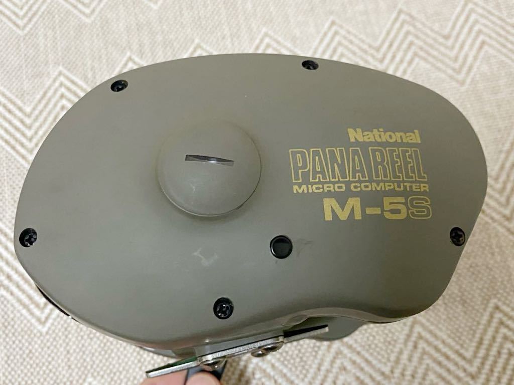 ☆ ナショナル パナリール M-5S BH-723B 中型電動リール DC-12V マイコン National PANA REEL ☆_画像6