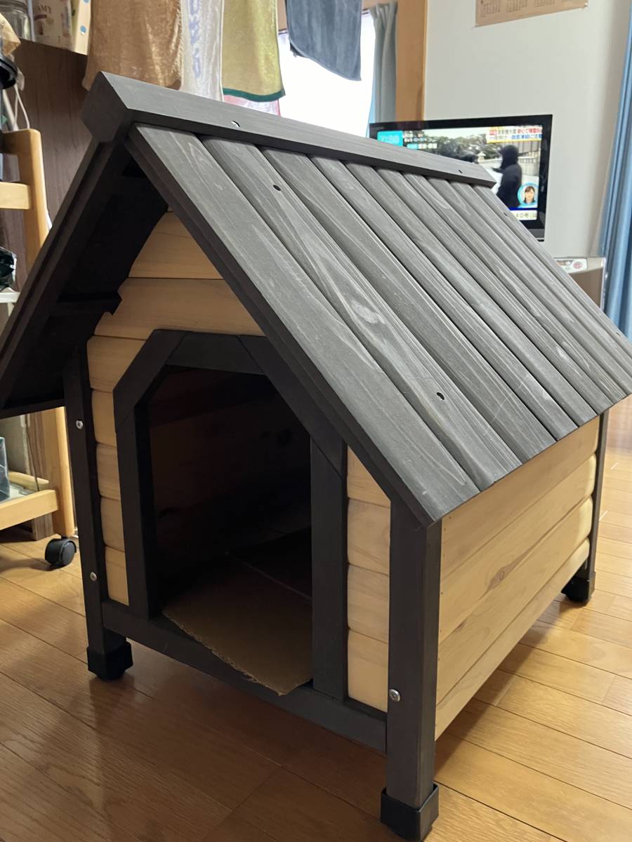 木製犬小屋ペットハウスYKW600_画像3