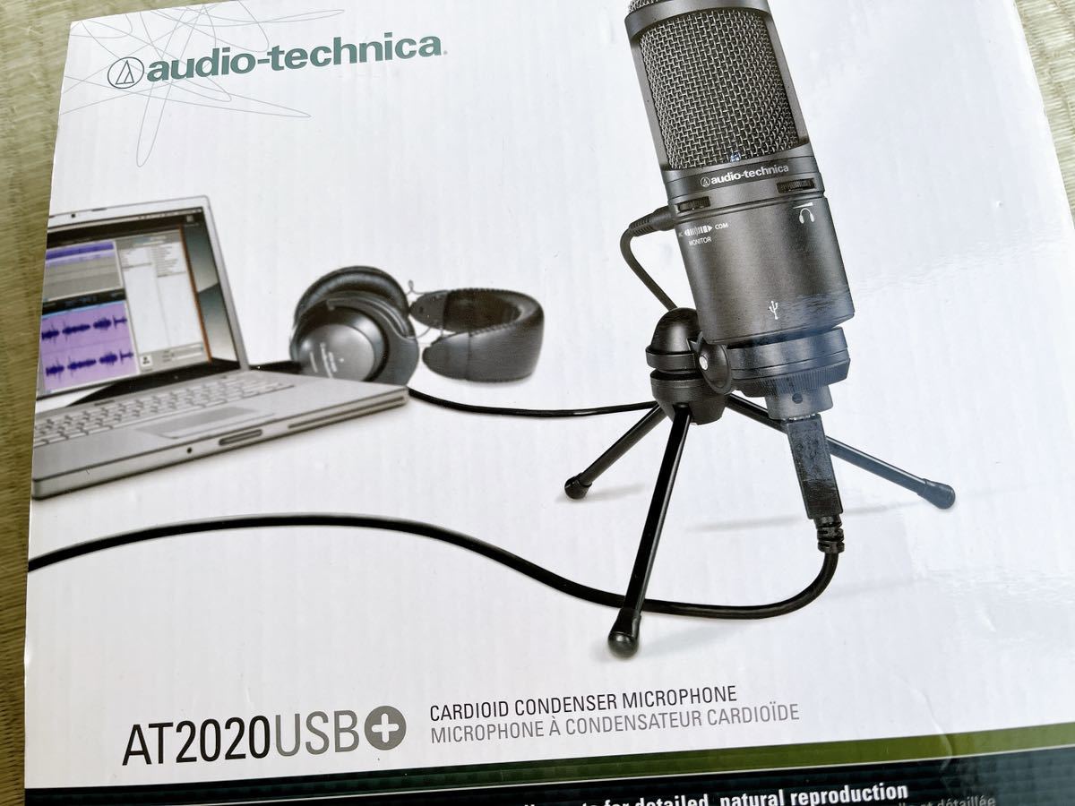 audio technica AT2020USB+ USB接続コンデンサーマイク