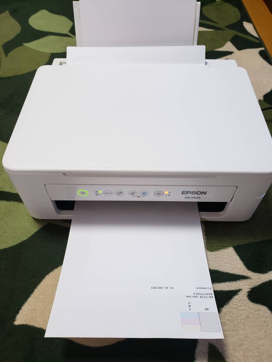 EW-052A インクジェット プリンター　エプソン EPSON　複合機　無線LAN コピー、スキャナー機能あり_画像4