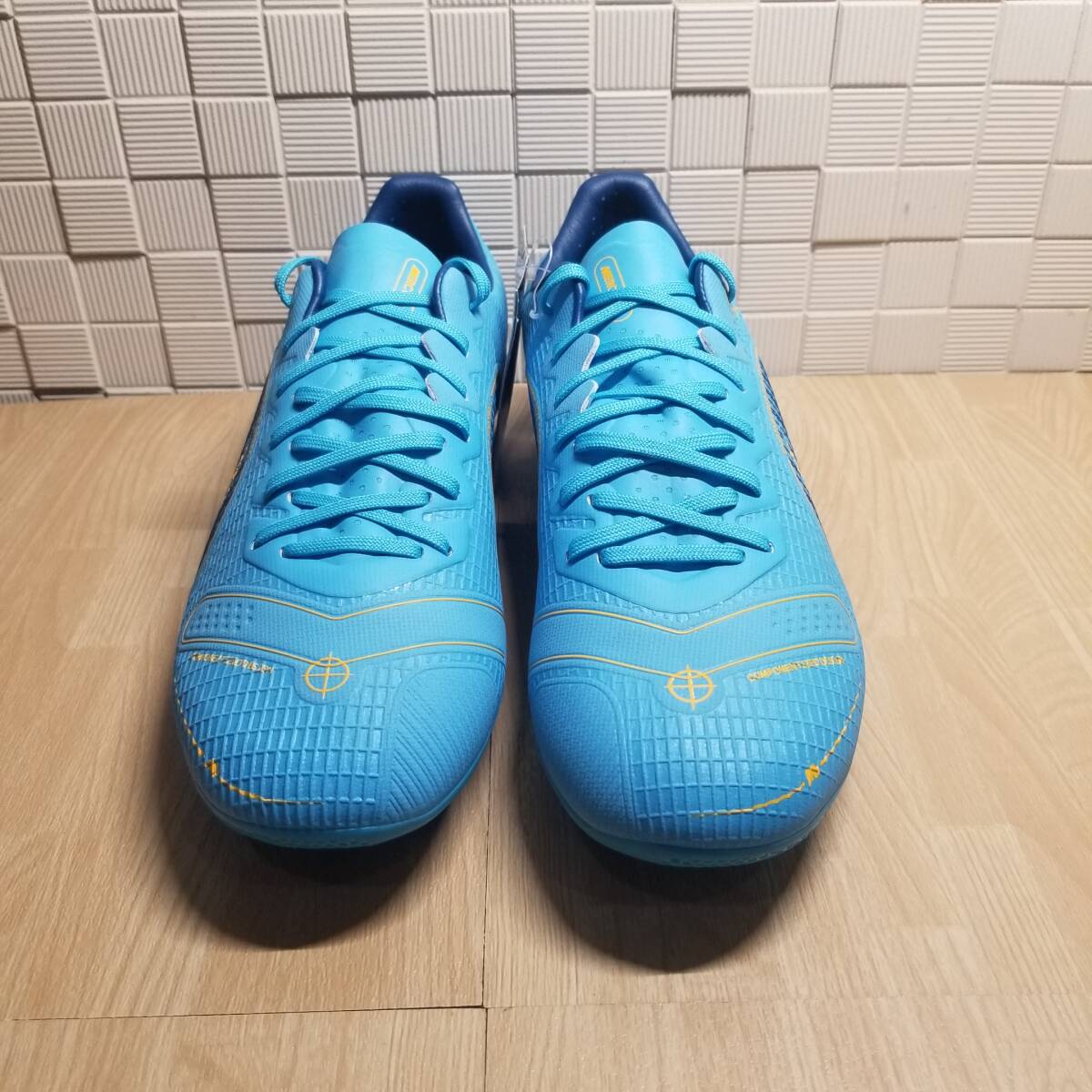 送料無料・新品未使用！！ナイキ NIKE サッカーシューズ スパイク / ヴェイパー14 PRO HG / ブルー 定価17050円 25.5ｃｍ_画像2