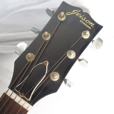Jeison ジェイソン No.150 アコースティックギター ギブソンヘッドシェイプ ジャンボボディ 楽器/170サイズ_画像5