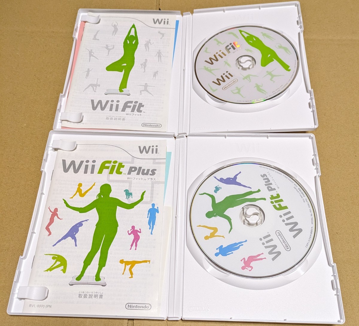【送料無料】はじめてのWii Wii fit Wii fit Plus 3点セット Wiiフィットプラス_画像4