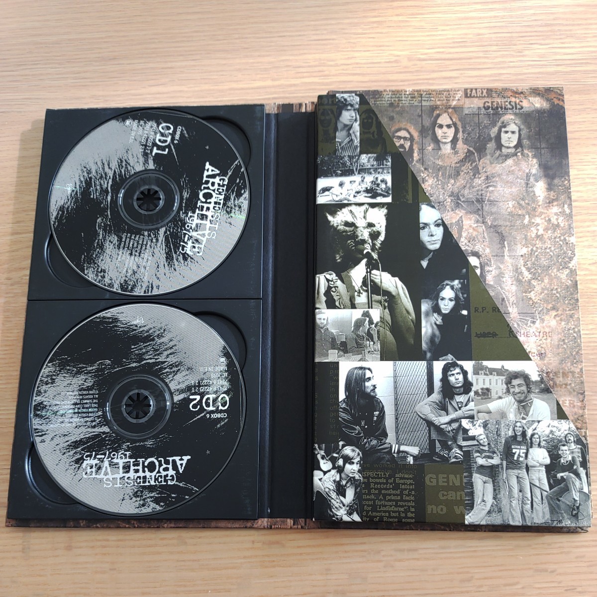 Genesis / Archive 1967-1975 (輸入盤４CD) ジェネシス _画像2