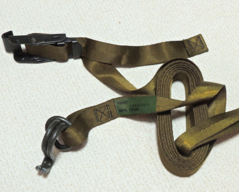  the US armed forces discharge goods cargo fixation rope / tie-down strap 