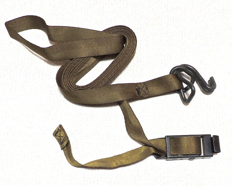  the US armed forces discharge goods cargo fixation rope / tie-down strap 